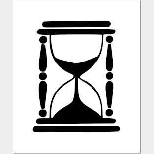 Hour Glass Time Memento Mori Posters and Art